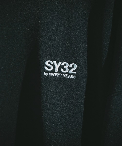 「SY32 by SWEET YEARS」 スウェットカットソー M ブラック メンズ_画像6