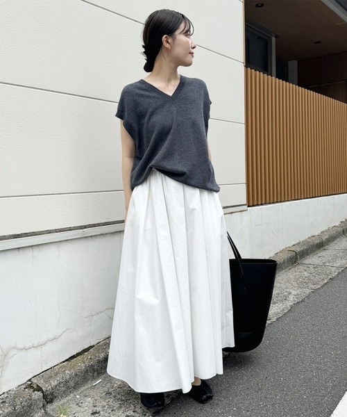 「Plage」 フレアスカート 38 ブラック レディースの画像