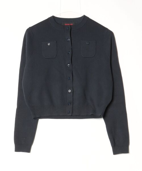 CABAN ネイビー カーディガン XS CABaN（キャバン） ニットカーディガン X-SMALL ネイビー レディース
