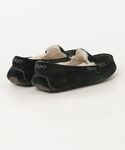 「UGG」 フラットパンプス 7 ブラック レ...の詳細画像1
