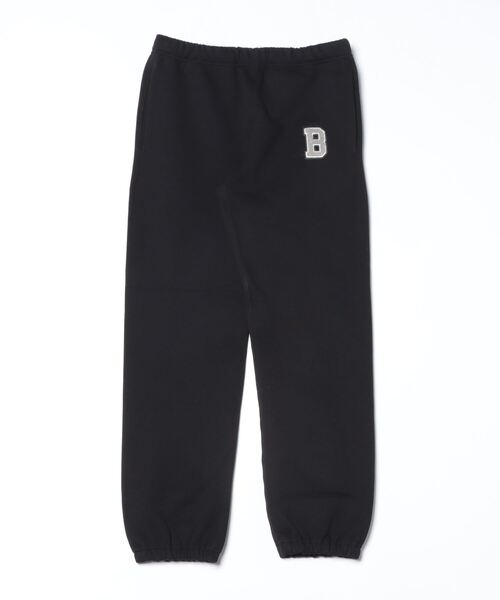 「BEAMS」 スウェットパンツ S ブラック メンズ
