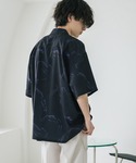 アロハシャツ シャツ 半袖 接触冷感 花柄 ペ...の詳細画像4