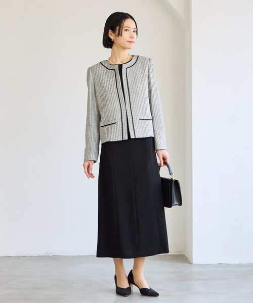 「AIMER」 長袖ワンピース LARGE ブラック レディース_画像5