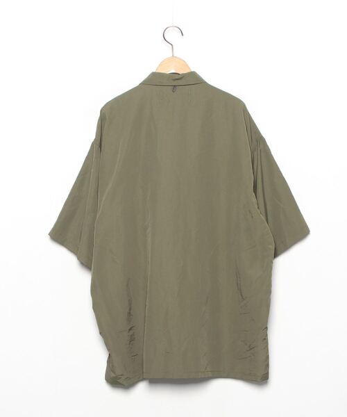 「Herschel Supply」 半袖シャツ L グリーン メンズ_画像2