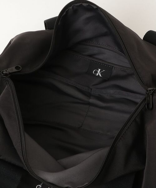 Calvin Klein（カルバン・クライン） 刺繍2WAYバッグ - ブラック