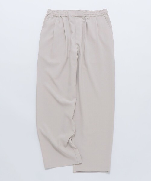 WAAC“吸水速乾性抜群”MENS 360° ロングパンツ ホワイト L SHIPS Colors（シップスカラーズ） ワイドパンツ パンツ SHIPS Colors