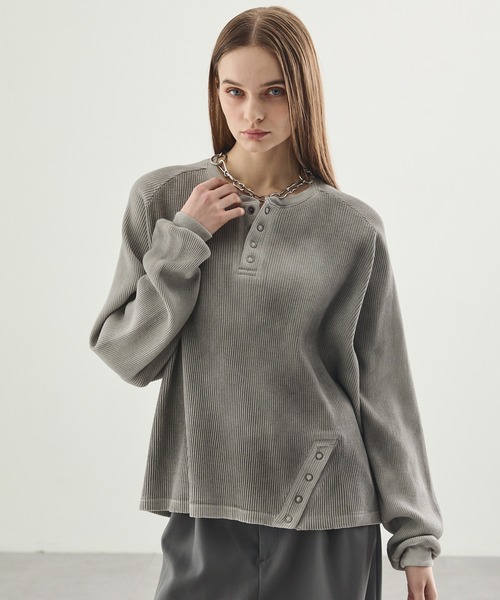 「Spielio」 長袖Tシャツ S グレー メンズ_画像2