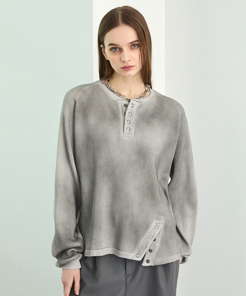 「Spielio」 長袖Tシャツ S グレー メンズ_画像9