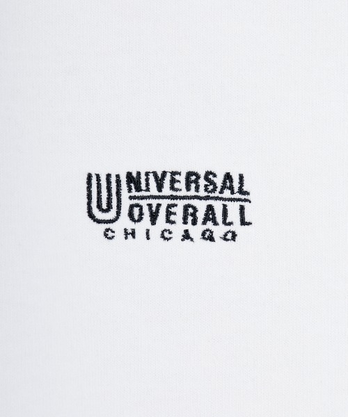 「UNIVERSAL OVERALL」 半袖カットソー M ネイビー レディース_画像8