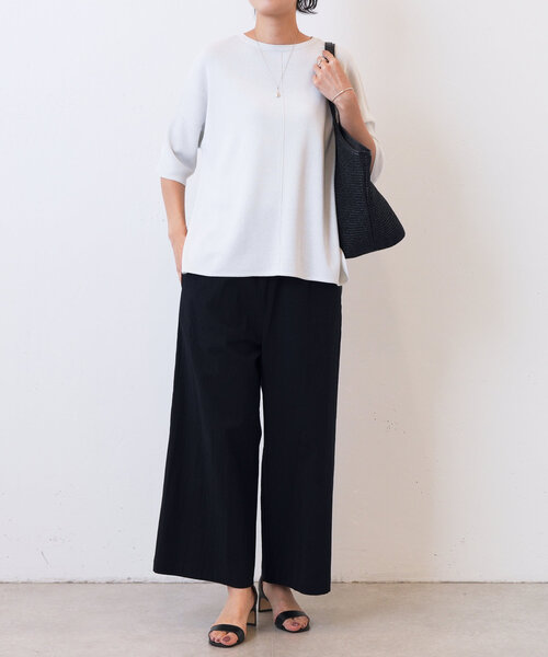 「BEARDSLEY」 パンツ 1 ブラック レディース_画像5