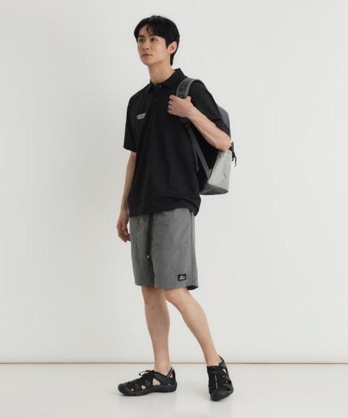 CAMP7（キャンプセブン） パンツ 「CAMP7」ナイロンベルト付きショート