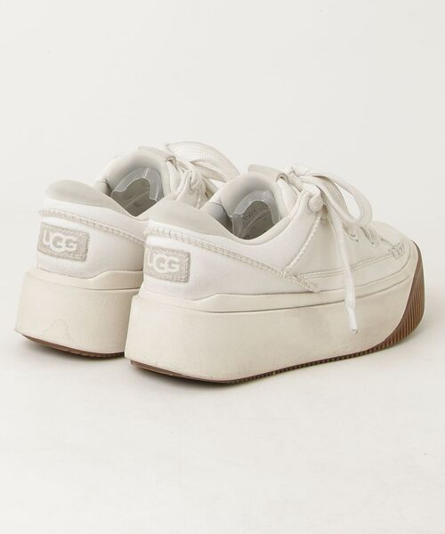「UGG」 ローカットスニーカー 23.5cm ホワイト レディース_画像2