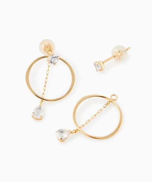 festaria bijou SOPHIA（フェスタリアビジュソフィア） ピアス K10YG