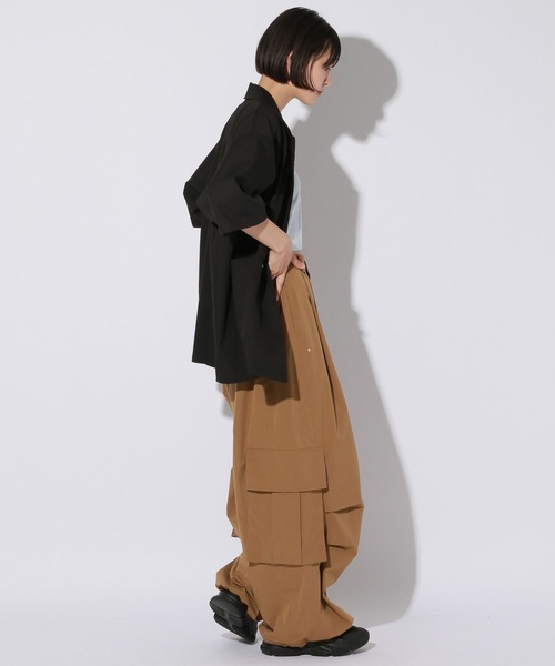 「Anui」 カーゴパンツ MEDIUM ブラウン レディース_画像7