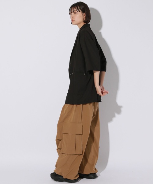 「Anui」 カーゴパンツ MEDIUM ブラウン レディース_画像8