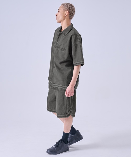 「FUBU」 半袖シャツ X-LARGE ブラック メンズ_画像8