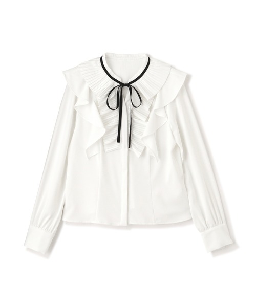 「JILL by JILL STUART」 長袖ブラウス FREE ブルー レディース_画像2