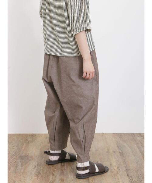 「Samansa Mos2」 イージーパンツ S グリーン レディース_画像8