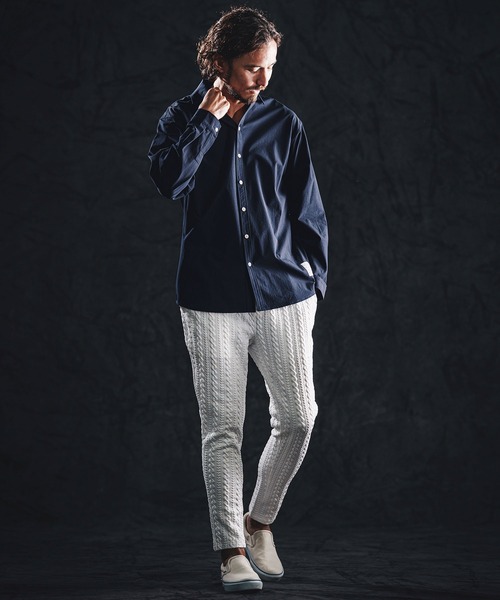 「wjk reluxe」 長袖シャツ M ブラック メンズ_画像4