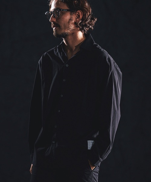 「wjk reluxe」 長袖シャツ M ブラック メンズ_画像7