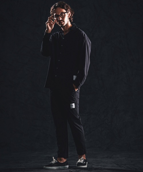 「wjk reluxe」 長袖シャツ M ブラック メンズ_画像8