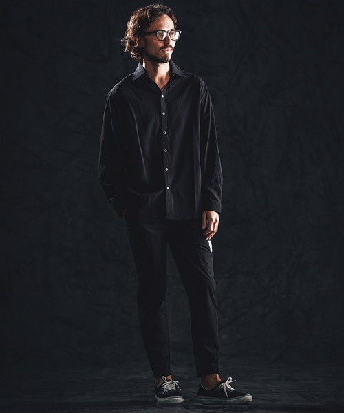 「wjk reluxe」 長袖シャツ M ブラック メンズ_画像9