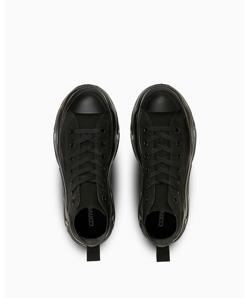 「CONVERSE ALL STAR」 ハイカットスニーカー 4 ブラック×ブラック レディース_画像4