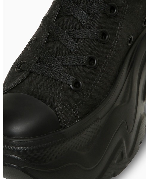 「CONVERSE ALL STAR」 ハイカットスニーカー 4 ブラック×ブラック レディース_画像7