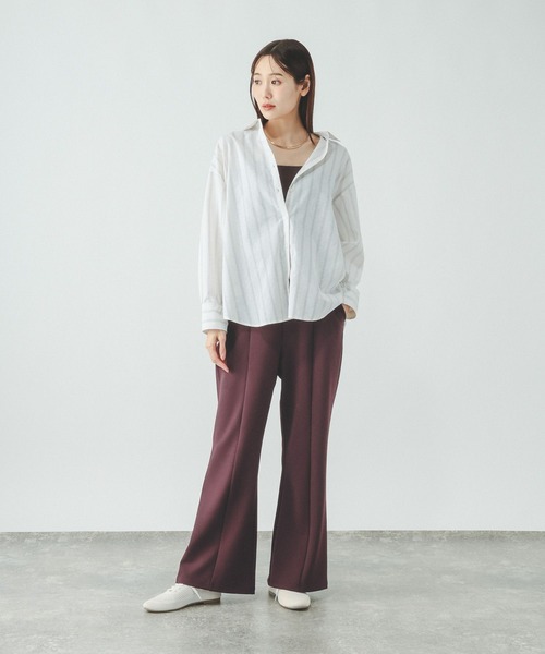 【完売商品】ハチヤーズ　レディースパンツ GLOBAL WORK（グローバルワーク） パンツ イージーケアストレッチ