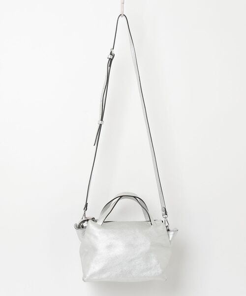 GIANNI CHIARINI（ジャンニ キアリーニ） 2WAYバッグ - シルバー