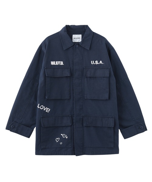 「MILKFED.」 ジャケット ONE SIZE グリーン レディース_画像2