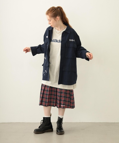 「MILKFED.」 ジャケット ONE SIZE グリーン レディース_画像4