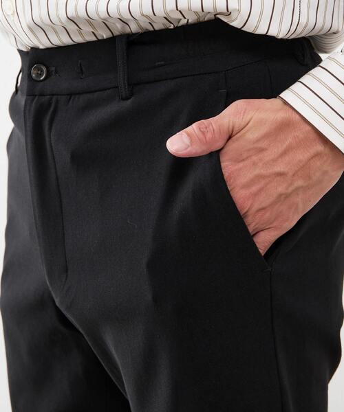 「MEN'S MELROSE」 チノパンツ 5 ブラック メンズ_画像8