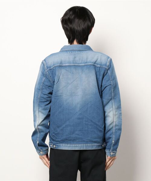 BLUE SAKURA デニムジャケット gジャン KNIT DENIM JACKET メンズ