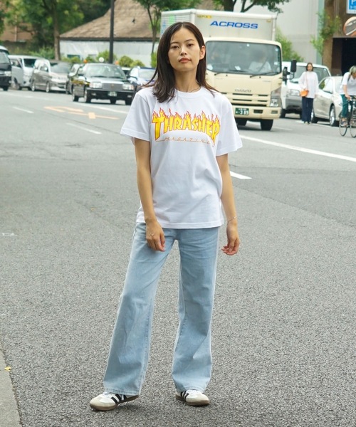THRASHER（スラッシャー） tシャツ FLAME S/S T-SHIRTS/スラッシャー T