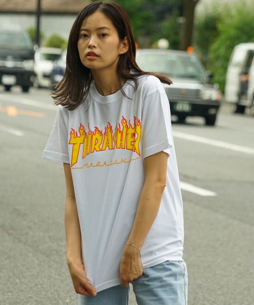 THRASHER（スラッシャー） tシャツ FLAME S/S T-SHIRTS/スラッシャー T
