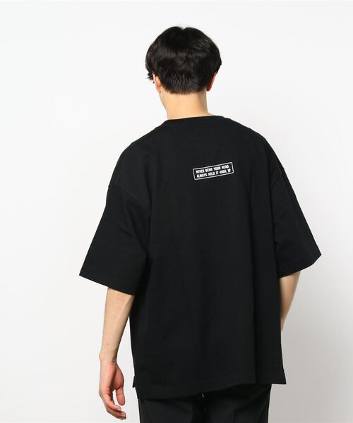 MAISON MIHARA YASUHIRO 半袖Tシャツ 黒 MAISON MIHARA YASUHIRO tシャツ Tシャツ 【Maison YASUHIRO