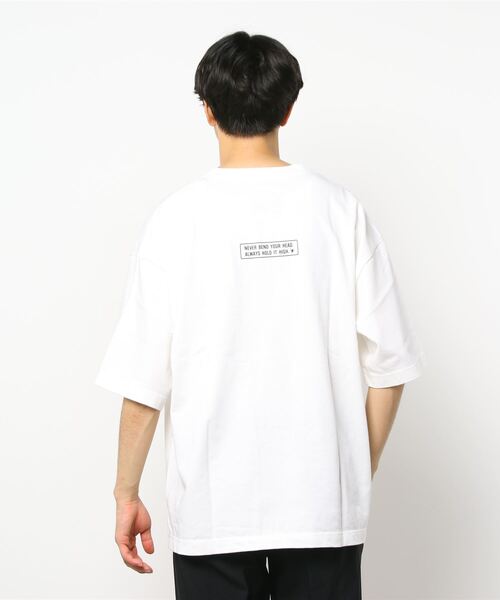 最終値下 美品 8ヤーズ ホワイトTシャツ サイズL MAISON MIHARA YASUHIRO（メゾン ミハラヤスヒロ） tシャツ Tシャツ