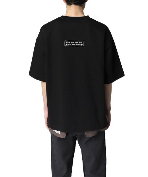 MAISON MIHARA YASUHIRO 半袖Tシャツ 黒 Maison MIHARA YASUHIRO - Maison MIHARA YASUHIRO Tシャツ
