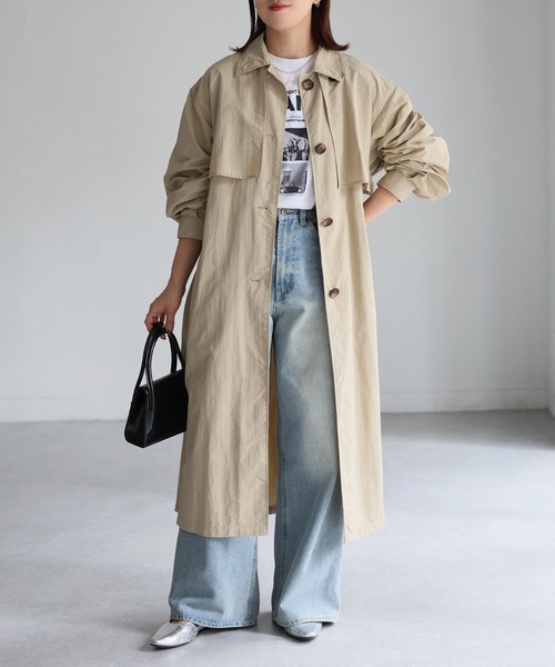 【美品】BURBERRY ロンドン ナイロン ステンカラーコート 中古・古着通販】BURBERRY LONDON (バーバリーロンドン