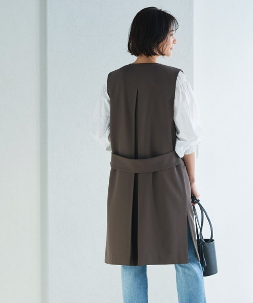 RASW ベスト ジレ ノーカラージレ レディース : ZOZOTOWN Yahoo