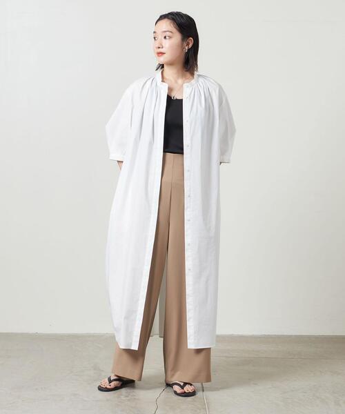 ワンピース Marw United Arrows マルゥ ユナイテッドアローズ コクーン シャツワンピ Zozotown Paypayモール店 通販 Paypayモール