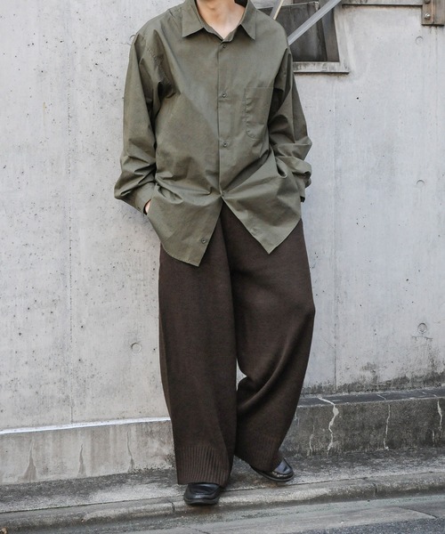 PRADA ストレートパンツ アイボリー 26 上品 キレイめ 着回し DRESS by RIVE DROITE】タックワイドパンツ | RIVE DROITE