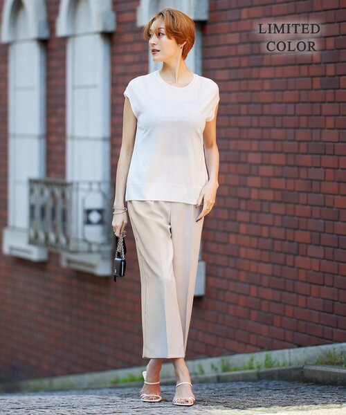 ICB（アイシービー） パンツ 「WEB限定カラーあり」FluidBackSatin