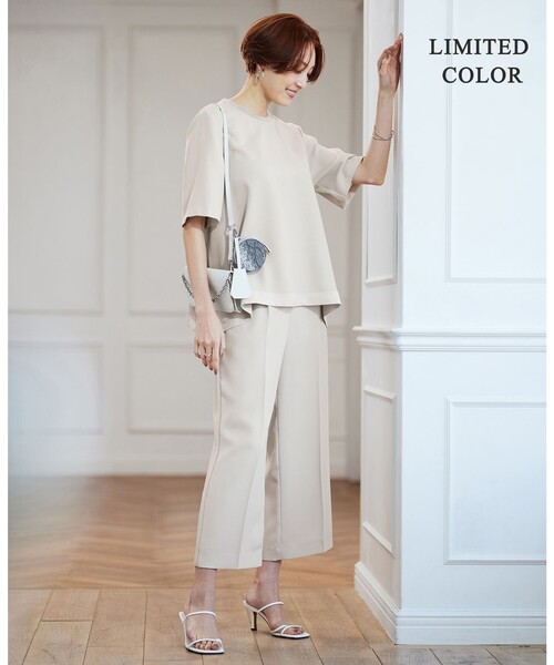 ICB（アイシービー） パンツ 「WEB限定カラーあり」FluidBackSatin