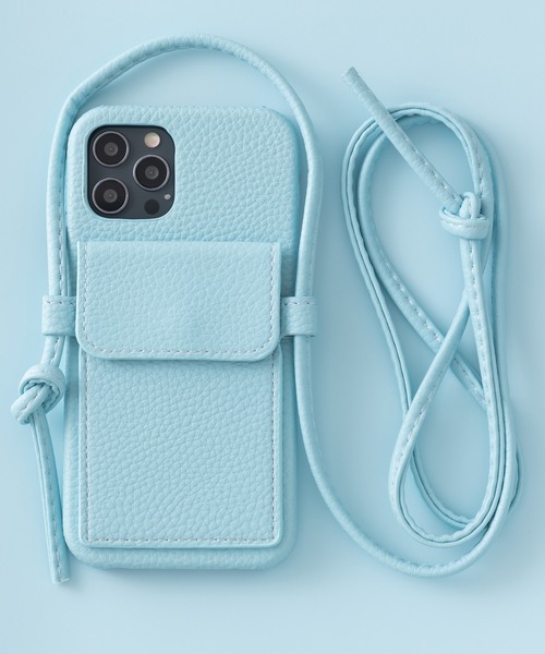 emonique（エモニーク） スマホケース ポケット付き PUレザー