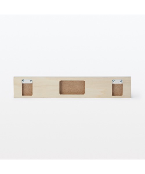 無印良品（MUJI） インテリア 壁に付けられる家具トレー オーク材突板