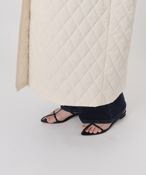 IENA LA BOUCLE（イエナラブークル） アウター ナイロンキルティング