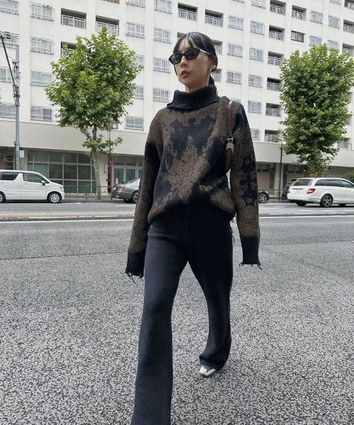 ニット VINTAGE LAG OVER KNIT TOP レディース : 77639189 : ZOZOTOWN 