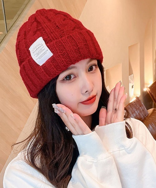 ＊専用＊ミニニット帽 miniministore（ミニミニストア） ニット帽 レディース くしゅくしゅ帽